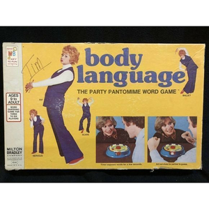 Vintage BODY LANGUAGE Party Pantomime Word Game MILTON BRADLEY 1975 Lucille Ball